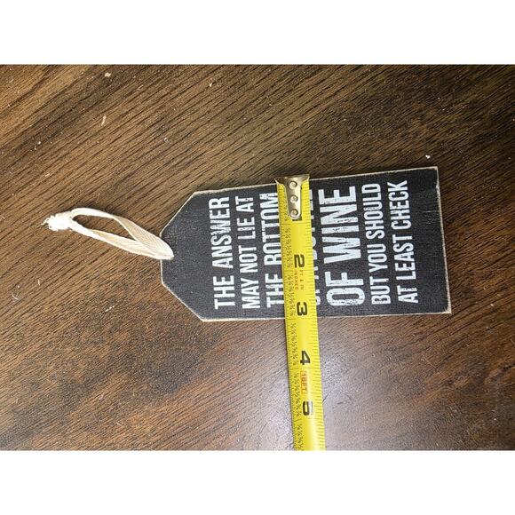 Drinking Wine Sign - Picture 9 of 9